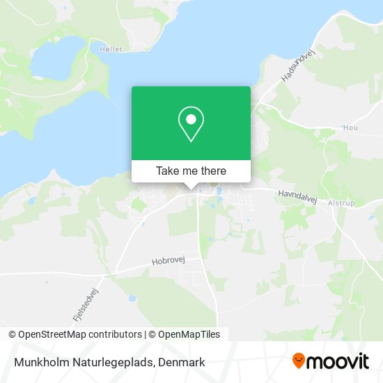 Munkholm Naturlegeplads map
