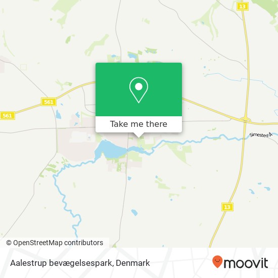 Aalestrup bevægelsespark map