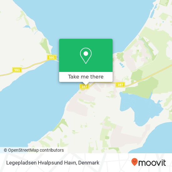 Legepladsen Hvalpsund Havn map