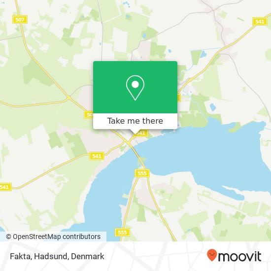 Fakta, Hadsund map