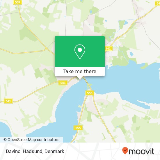 Davinci Hadsund map