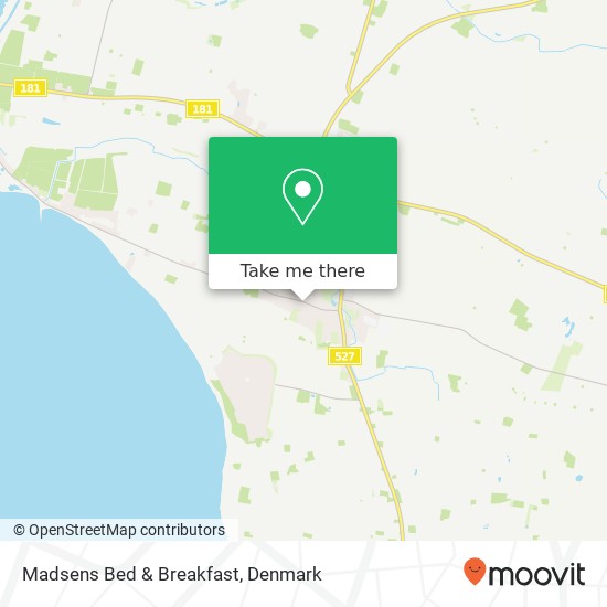 Madsens Bed & Breakfast map