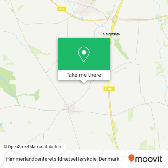 Himmerlandcenterets Idrætsefterskole map