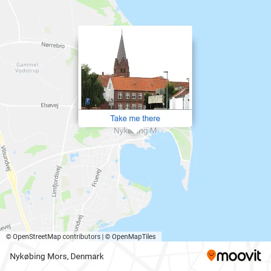 Nykøbing Mors map