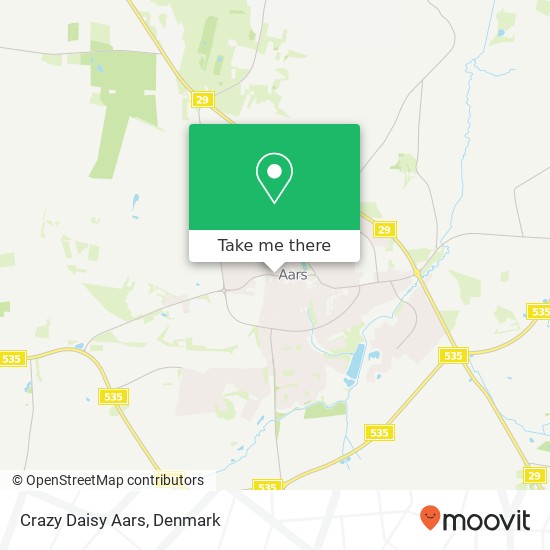 Crazy Daisy Aars map