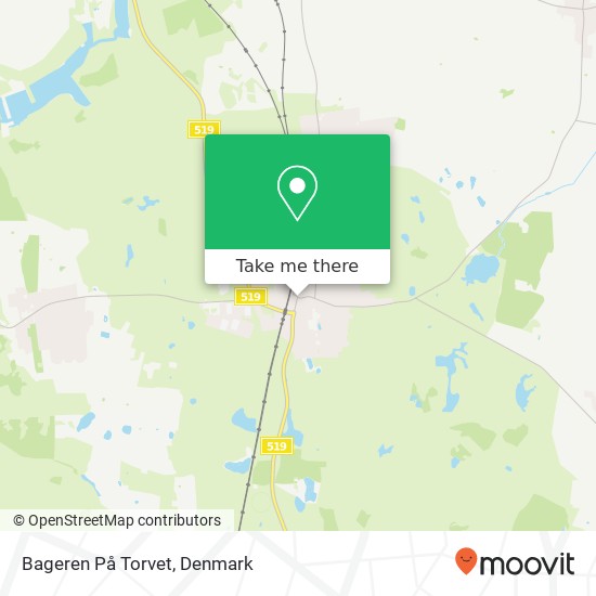 Bageren På Torvet map