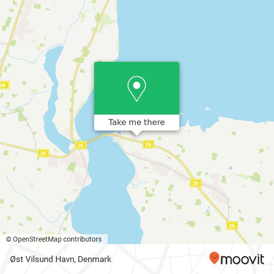 Øst Vilsund Havn map