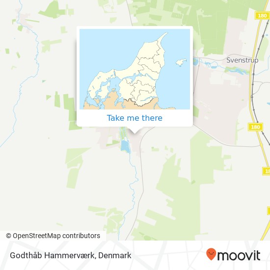 Godthåb Hammerværk map