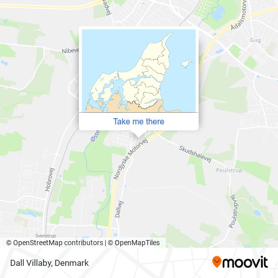 Dall Villaby map