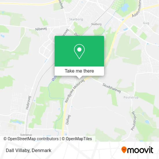 Dall Villaby map