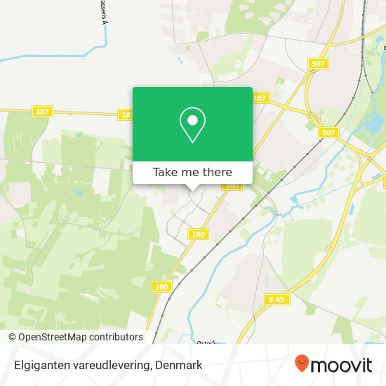 Elgiganten vareudlevering map