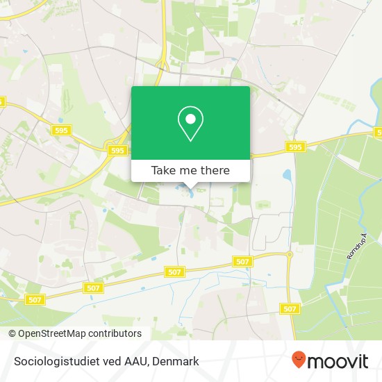 Sociologistudiet ved AAU map