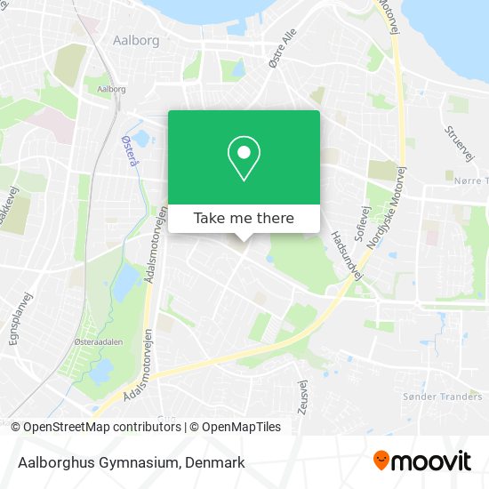 Aalborghus Gymnasium map