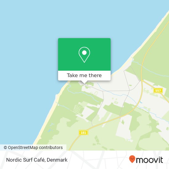 Nordic Surf Café map