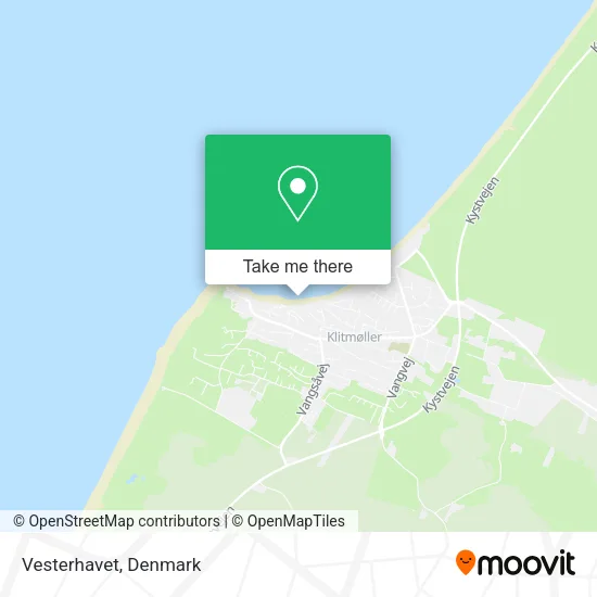 Vesterhavet map