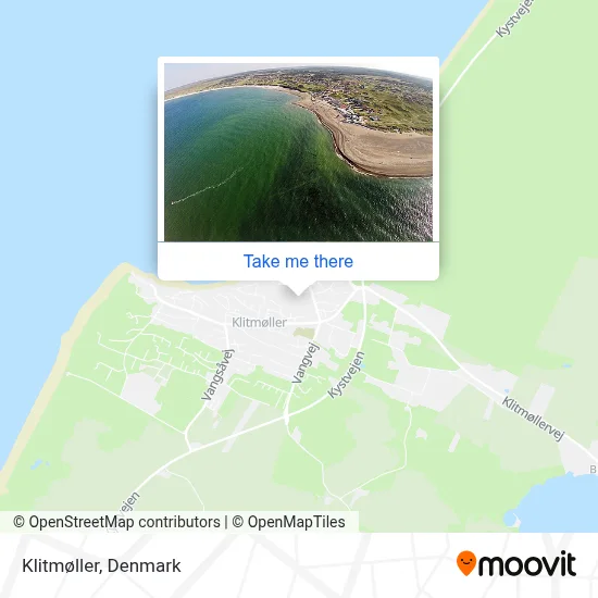 Klitmøller map