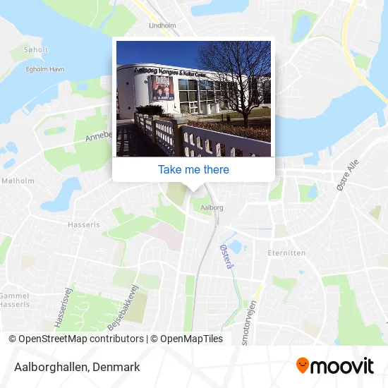 Aalborghallen map