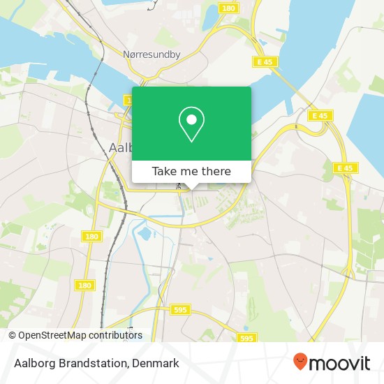 Aalborg Brandstation map