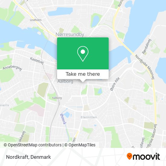 Nordkraft map