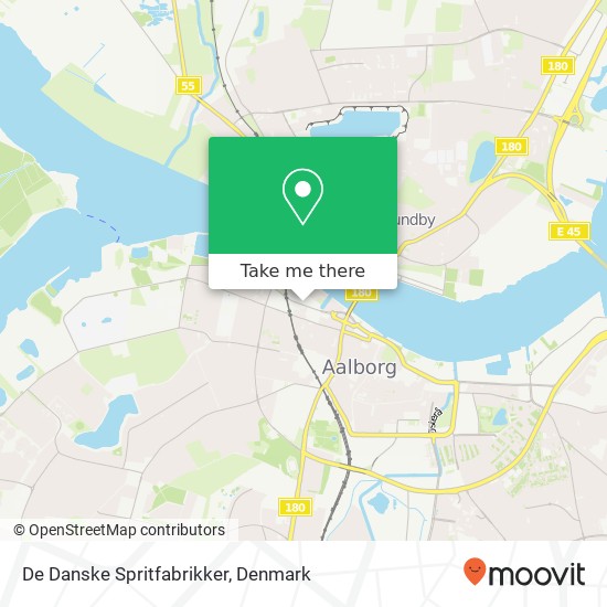 De Danske Spritfabrikker map
