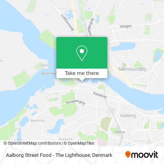 Aalborg Street Food - The Lighthouse map