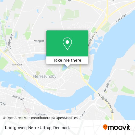 Kridtgraven, Nørre Uttrup map