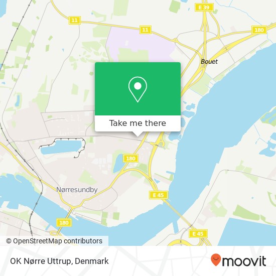 OK Nørre Uttrup map