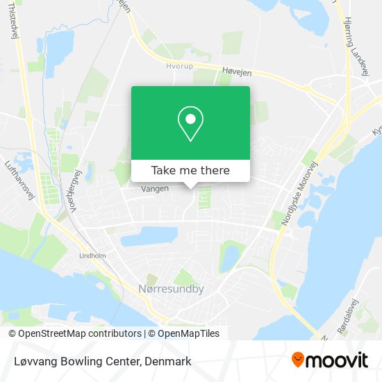 Løvvang Bowling Center map