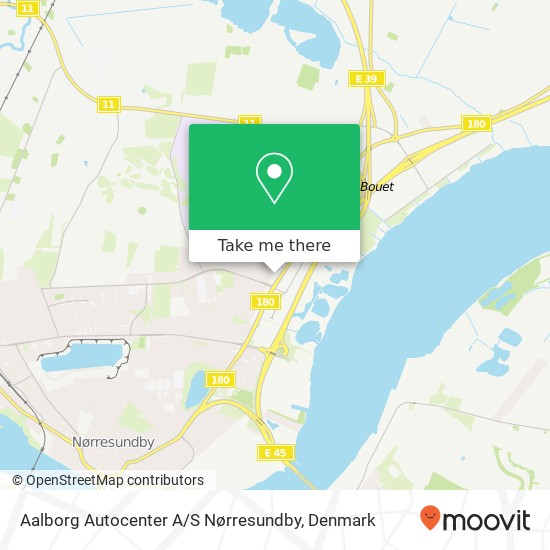 Aalborg Autocenter A / S Nørresundby map