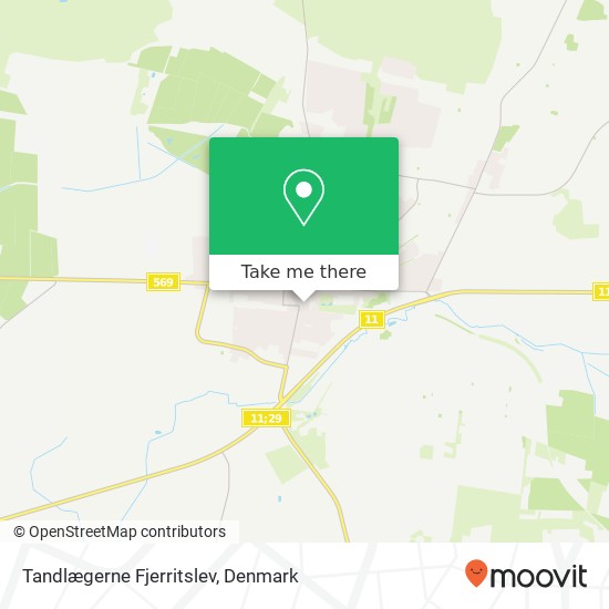 Tandlægerne Fjerritslev map