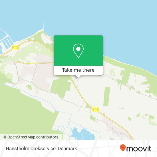 Hanstholm Dækservice map