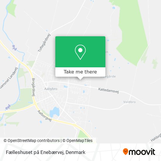 Fælleshuset på Enebærvej map