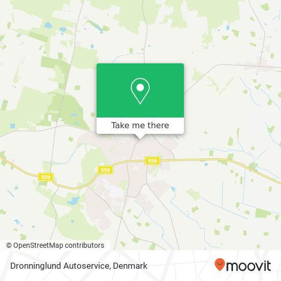 Dronninglund Autoservice map