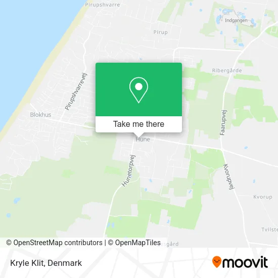 Kryle Klit map