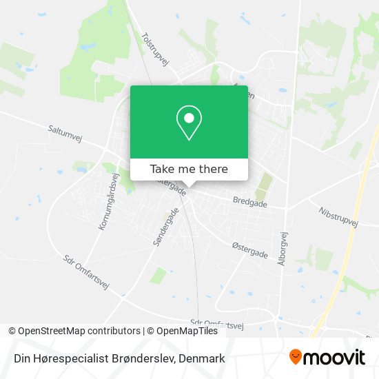 Din Hørespecialist Brønderslev map