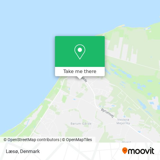 Læsø map