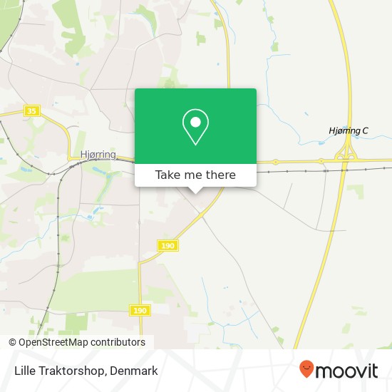 Lille Traktorshop map