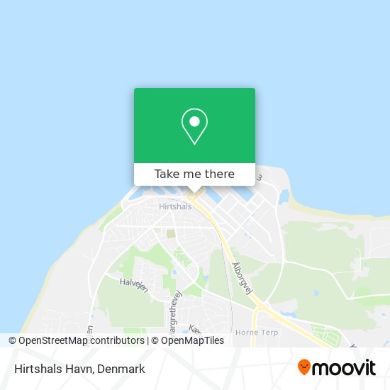 Hirtshals Havn map