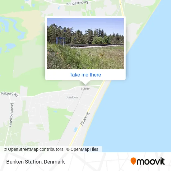 Bunken Station map