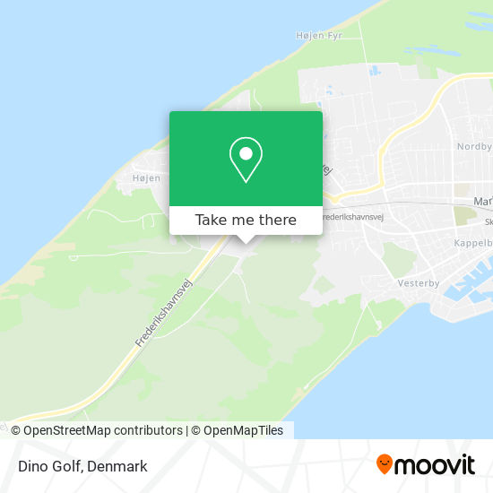 Dino Golf map