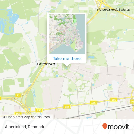 Albertslund map