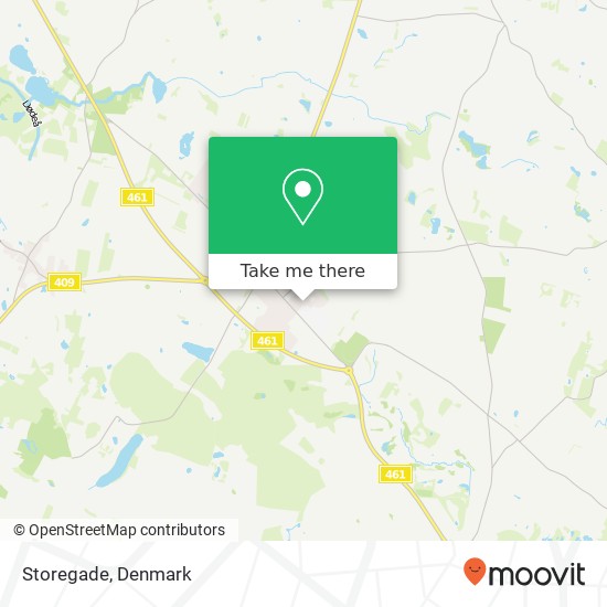 Storegade map