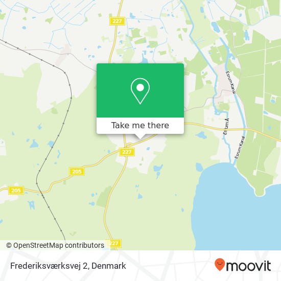 Frederiksværksvej 2 map