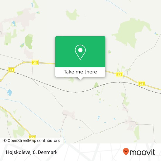 Højskolevej 6 map