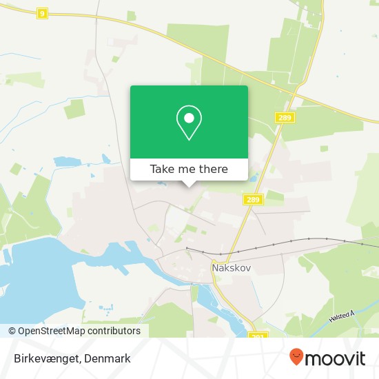 Birkevænget map