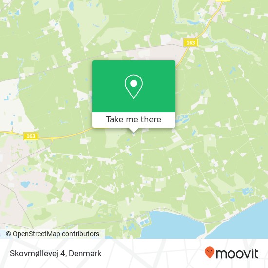 Skovmøllevej 4 map