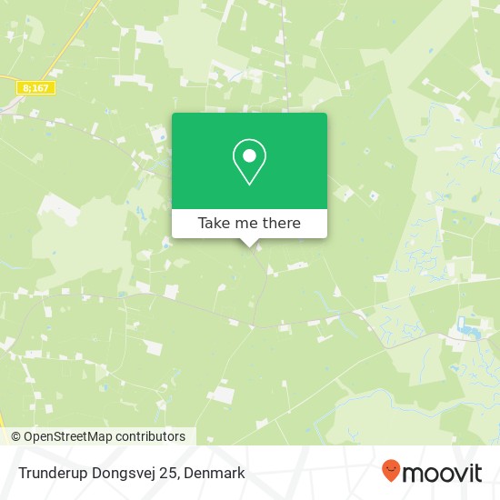 Trunderup Dongsvej 25 map