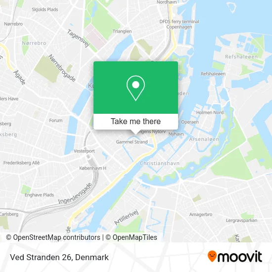 Ved Stranden 26 map