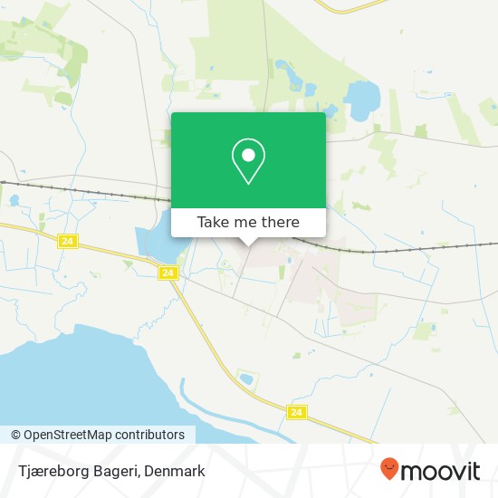 Tjæreborg Bageri map