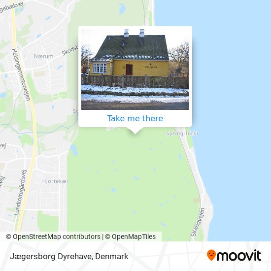 Jægersborg Dyrehave map